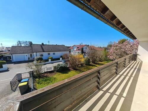 Blick Balkon Richtung Süd/West (1.OG) - 