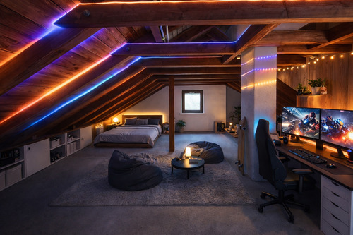 Mustereinrichtung Stil Jungendzimmer (DG) - 