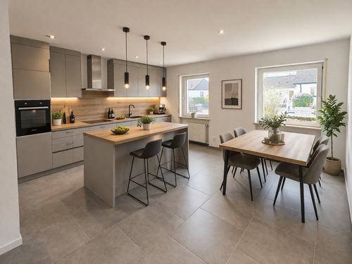 Mustereinrichtung Küche (EG) - 