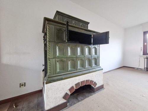 Blick auf den Ofen - 