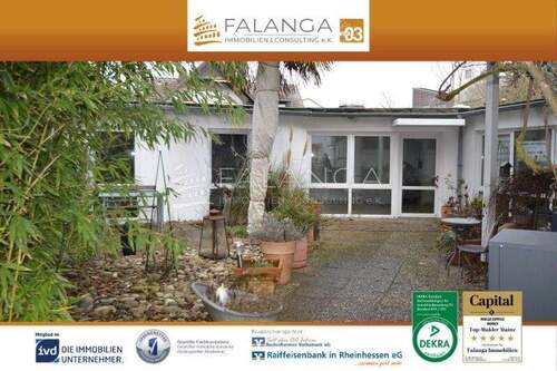 Titelbild - Außenansicht mit Eingangsbereich - FALANGA IMMOBILIEN - Vielseitige & moderne Gewerbeeinheit in ruhiger Lage von Budenheim!