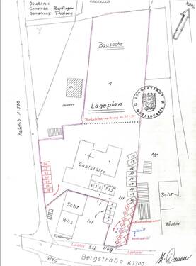 Lageplan Flochberg - Grundstück zum Kaufen in Bopfingen