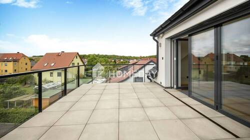 Balkon 2 - Etagenwohnung mit 145,00 m² in Radeberg-Großerkmannsdorf zum Kaufen