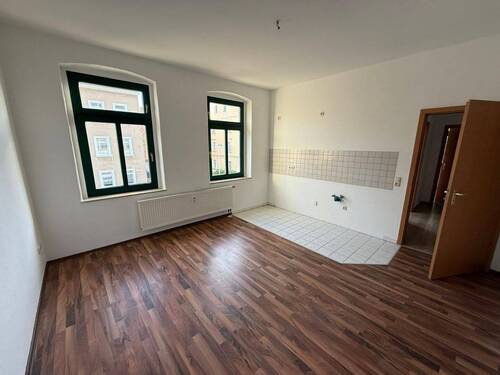 Wohnküche - 2 Zimmer Etagenwohnung zur Miete in Meißen