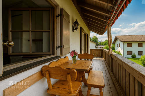 Balkon Einrichtungsbeispiel - 
