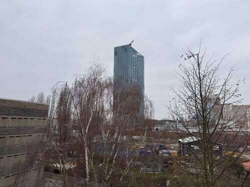 Ausblick auf den neuen Estrel Tower - 