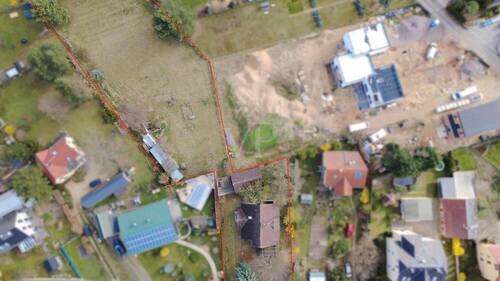 Vogelansicht - 6 Zimmer Einfamilienhaus in Radebeul