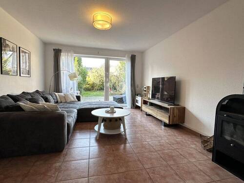 Wohnzimmer - Reihenendhaus mit 87,70 m² in Buchholz zum Kaufen