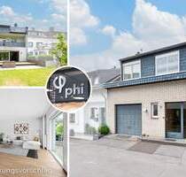 PHI AACHEN - Idyllisch gelegenes Reihenhaus mit Garage und Blick ins Grüne in Stolberg-Büsbach!