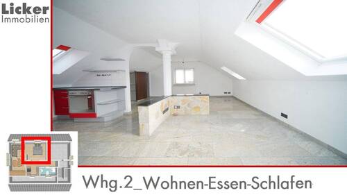 Whg.2_ Wohnen-Essen-Schlafen - 