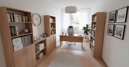 Zimmer (virtuell möbliert) - 