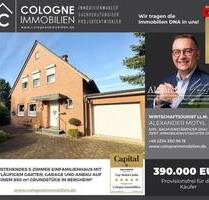 FREISTEHENDES 5-ZIMMER EINFAMILIENHAUS MIT WEITLÄUFIGEM GARTEN IN QUADRATH-ICHENDORF - Bergheim