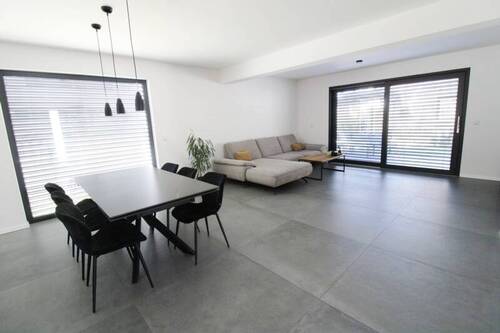 Wohn-/Essbereich - Ideal für München-Pendler! Mering - Exklusives, neuwertiges Einfamilienhaus mit hochwertiger Ausstattung und Ausbaureserve im Dachgeschoss