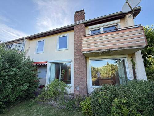 Gartenansicht - REH in der Auefeld-Siedlung in der Kasseler Südstadt