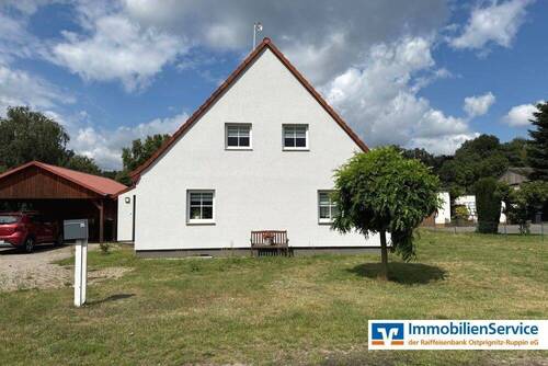 Giebelansicht - 5 Zimmer Einfamilienhaus in Gumtow Dannenwalde
