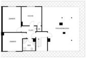 Grundriss - 2 Zimmer Etagenwohnung zur Miete in Duisburg