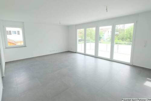 Wohn-Esszimmer - Hochwertiger Innenausbau und sofort bezugsfertig: Attraktive 4-Zimmer-Neubauwohnung