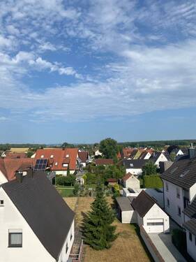 Ausblick - 4-Zimmerwohnung mit Balkon in ruhiger Lage in Herzogenaurach - Ortsteil Niederndorf