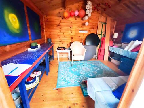 Gartenhaus Innenansicht - 