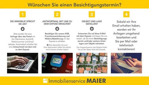 Information Besichtigungstermin - 