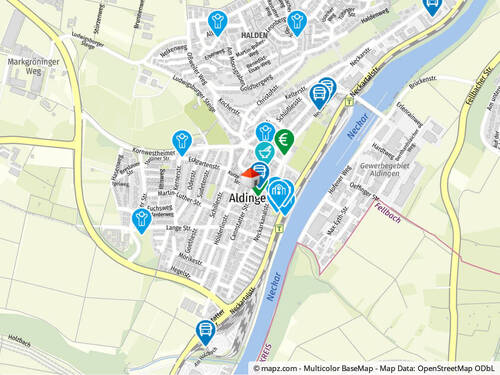 Geolyzer Kartenausschnitt - 