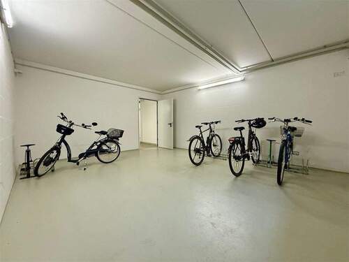 Gemeinschaftlicher Fahrradraum im Keller - 
