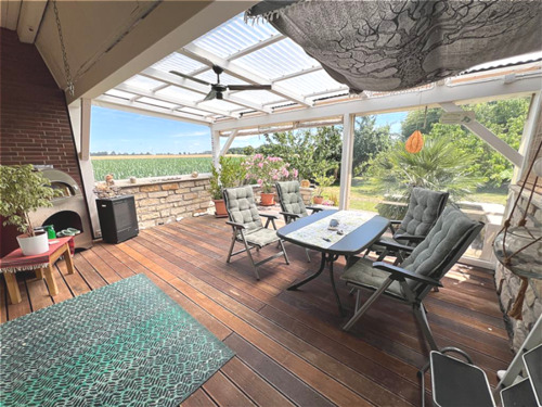 Terrasse - Saniertes, gemütliches Einfamilienhaus mit traumhaftem Garten in Lippetal-Schoneberg!