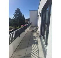 Neubau, helle gemütliche 2 Zi Penthousewohnung, Balkon, EBK, KfW40+ - Frankfurt am Main Sindlingen