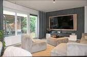 Wohnzimmer - 4 Zimmer Doppelhaushälfte in Heinbockel