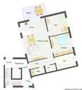 Grundriss Wohnung 203 Erdgeschoss - 