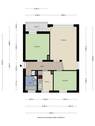 Wohnungsgrundriss - 