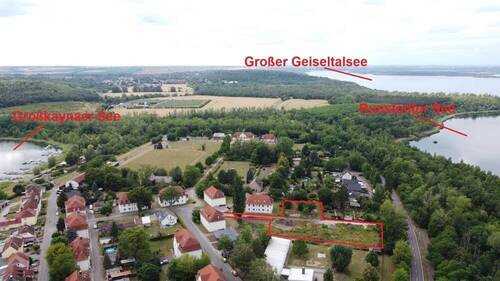 Seen_Uebersicht_markiert - 2 Zimmer Einfamilienhaus zum Kaufen in Braunsbedra / Großkayna