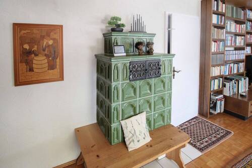 Haus 1: Kachelofen - 