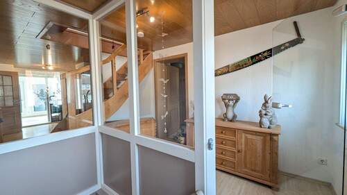 Verglaste Abtrennung Innentreppe - 