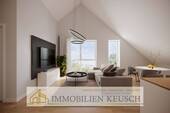 Offener Wohnbereich - 3 Zimmer Etagenwohnung zum Kaufen in Achim