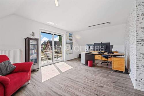 Wohnzimmer im Dachgeschoss - 