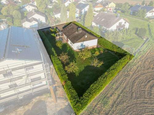 Südost-Ansicht - Grundstück in Buxheim