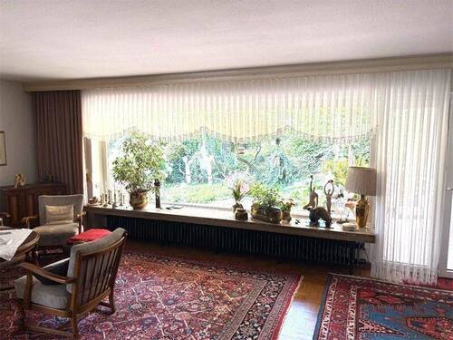 Wohnzimmer mit Panoramafenster - 