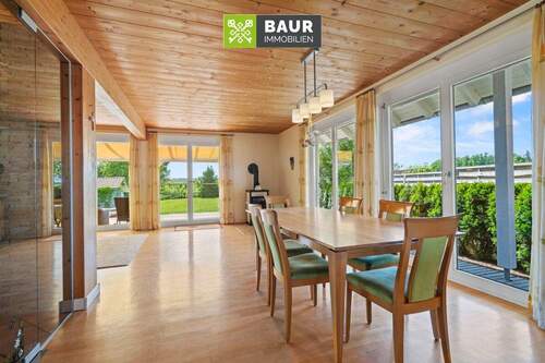 Wohnen Essen mit Kamin - 