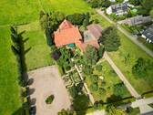 Luftbild-Perspektive - 7 Zimmer Bauernhaus, Landhaus zum Kaufen in Thedinghausen