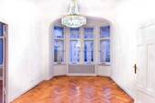 Erkerzimmer Blick zur Fensterfront - 