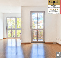 Zentrale 2 Zimmer-Wohnung mit Loggia und Tiefgaragen-Stellplatz - Würzburg Sanderau