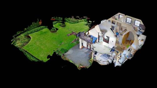 360 Grad Rundgang vorhanden - 