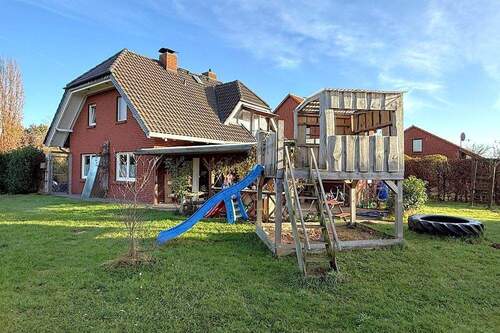 Ansicht Südwest - Einfamilienhaus mit 125,00 m&sup2; in Landesbergen zum Kaufen