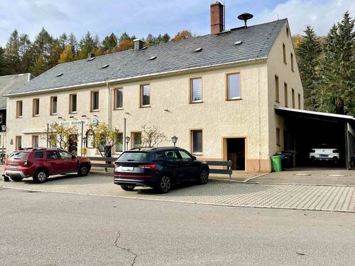 Vorderansicht - 9 Zimmer Hotel, Pension, Gasthof in Deutschneudorf / Oberlochmühle