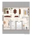 Grundriss des Dachgeschosses - 