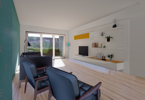 Gemeinschaftsbereich - Etagenwohnung mit 25,60 m² in Gera zur Miete
