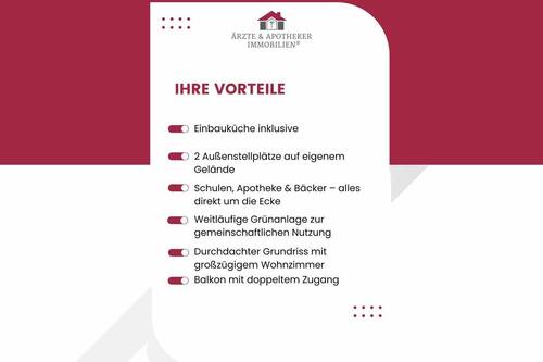 Ihre Vorteile - 3 Zimmer Etagenwohnung zum Kaufen in Fuldatal / Ihringshausen