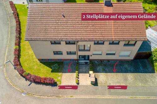 Stellplätze - 3 Zimmer Etagenwohnung in Fuldatal / Ihringshausen