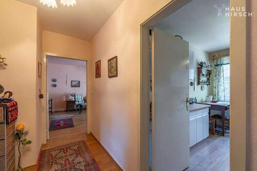 Flur Küche Wohnzimmer - Etagenwohnung mit 101,30 m&sup2; in Hamburg zum Kaufen